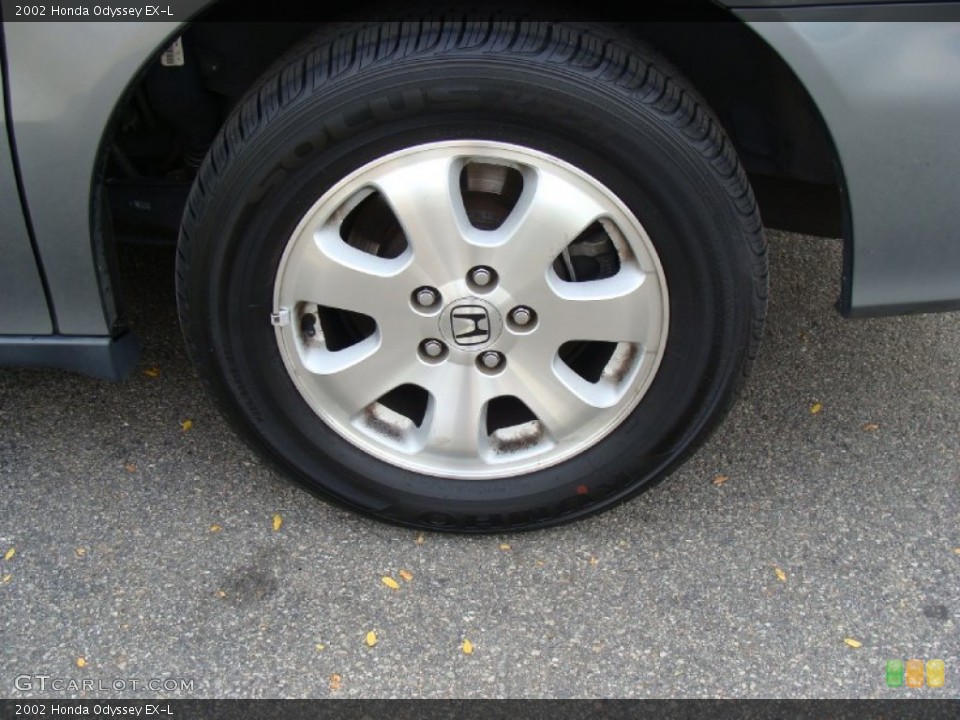 2002 Honda Odyssey EX-L Wheel and Tire Photo #52405893