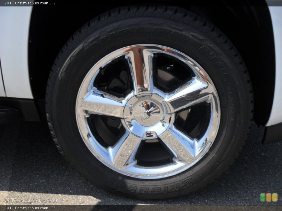 2011 Chevrolet Suburban LTZ Wheel and Tire Photo #52407918