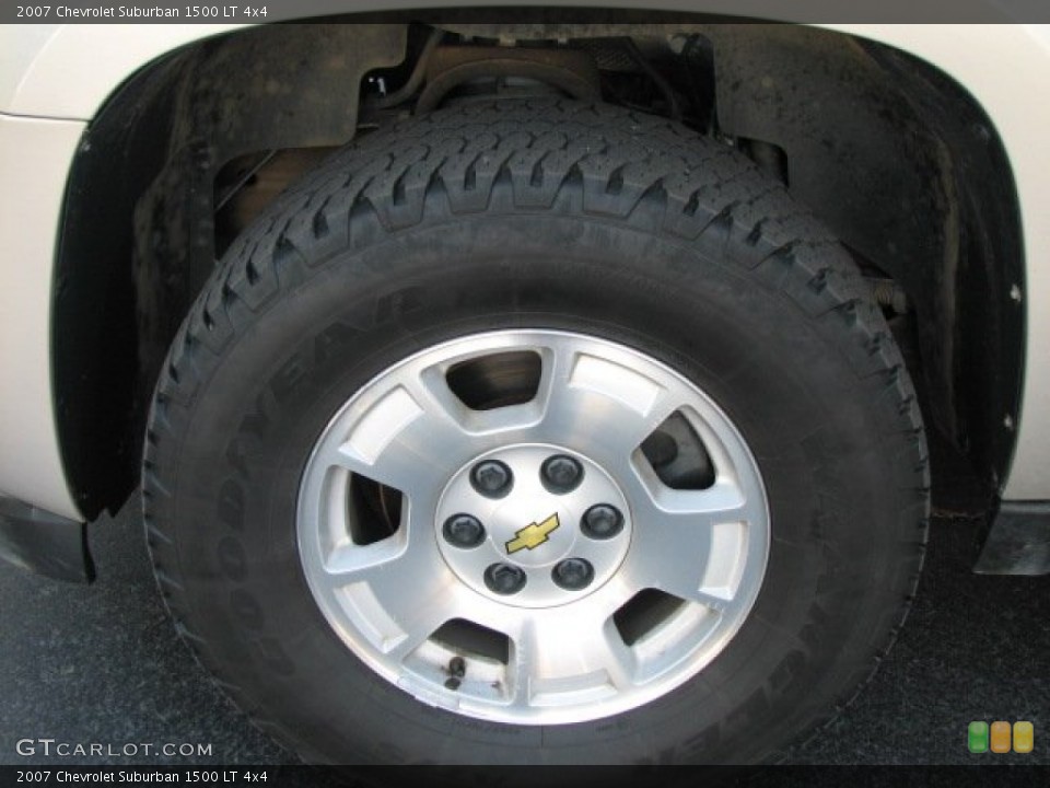 2007 Chevrolet Suburban 1500 LT 4x4 Wheel and Tire Photo #52408563