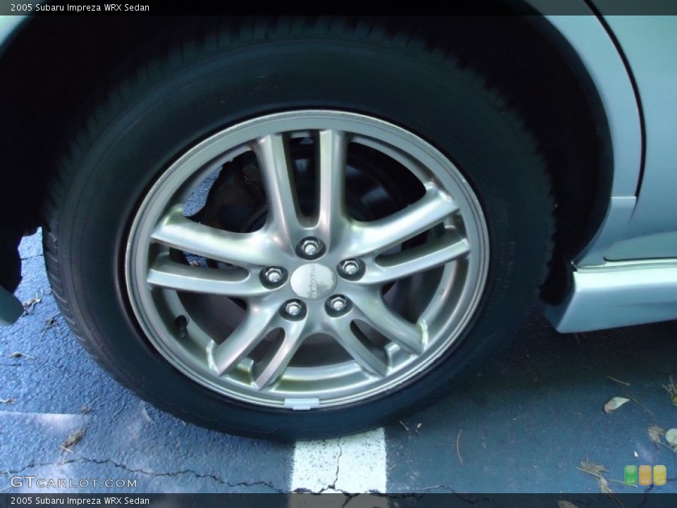 2005 Subaru Impreza WRX Sedan Wheel and Tire Photo #52411884