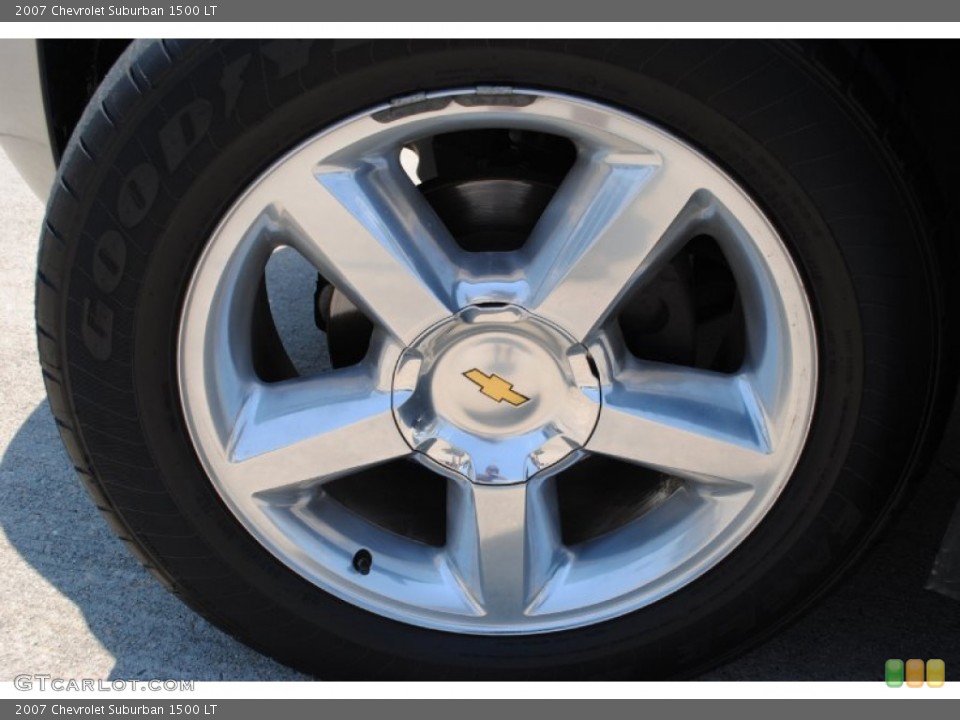 2007 Chevrolet Suburban 1500 LT Wheel and Tire Photo #52412310