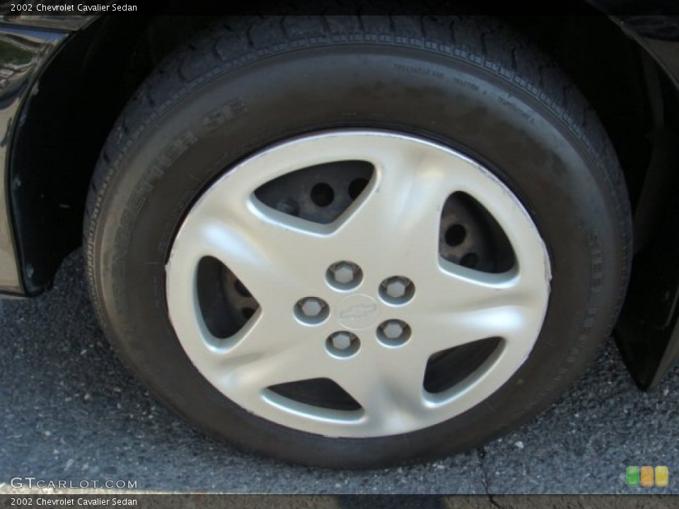 2002 Chevrolet Cavalier Sedan Wheel and Tire Photo #52412817