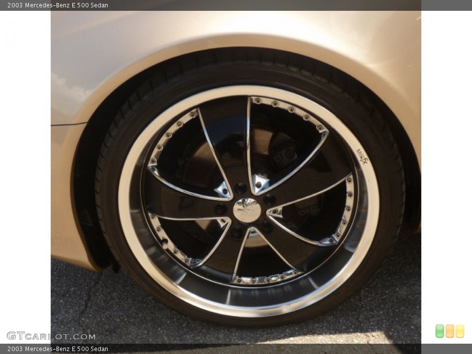 2003 Mercedes-Benz E Custom Wheel and Tire Photo #52413672