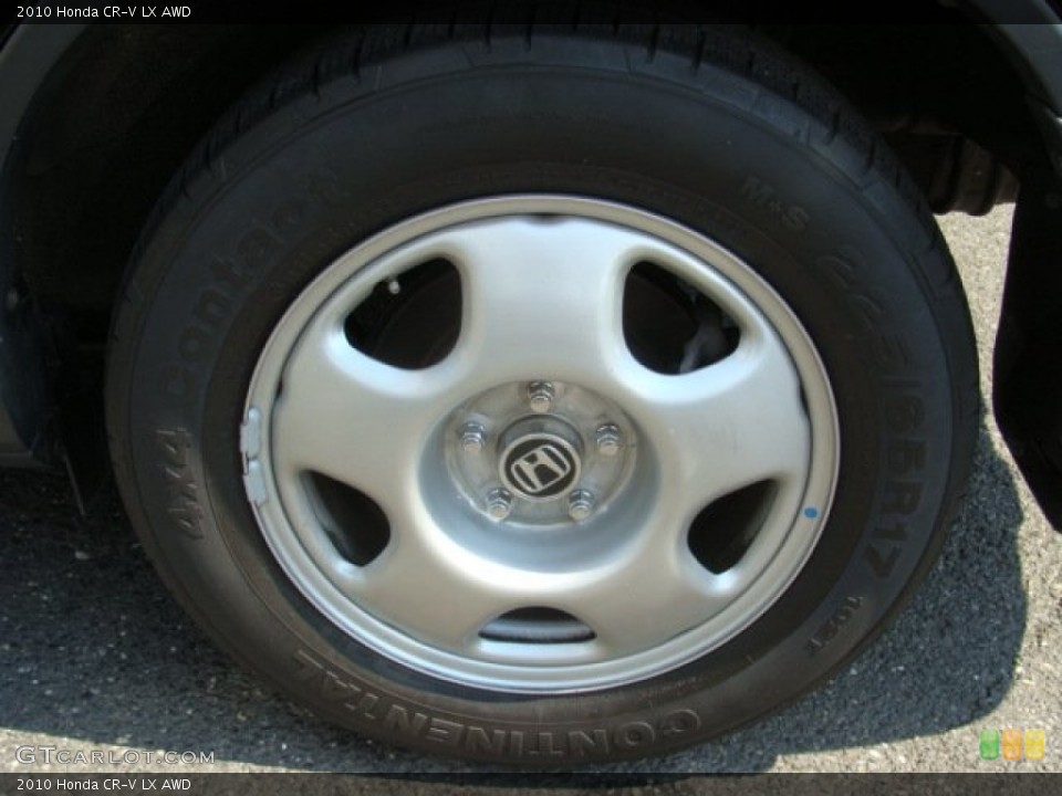 2010 Honda CR-V LX AWD Wheel and Tire Photo #52414263