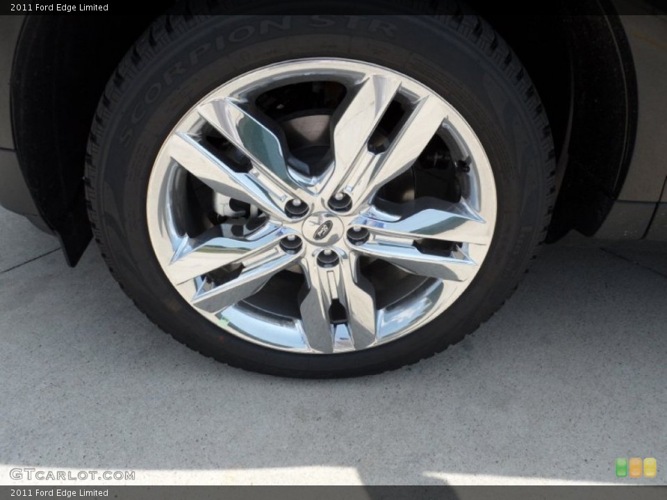 2011 Ford Edge Limited Wheel and Tire Photo #52414959