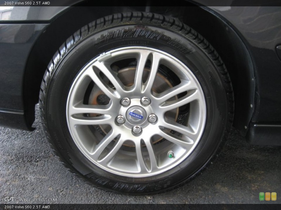 2007 Volvo S60 2.5T AWD Wheel and Tire Photo #52417682