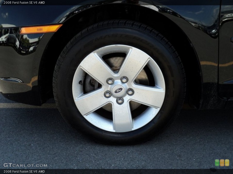 2008 Ford Fusion SE V6 AWD Wheel and Tire Photo #52417920