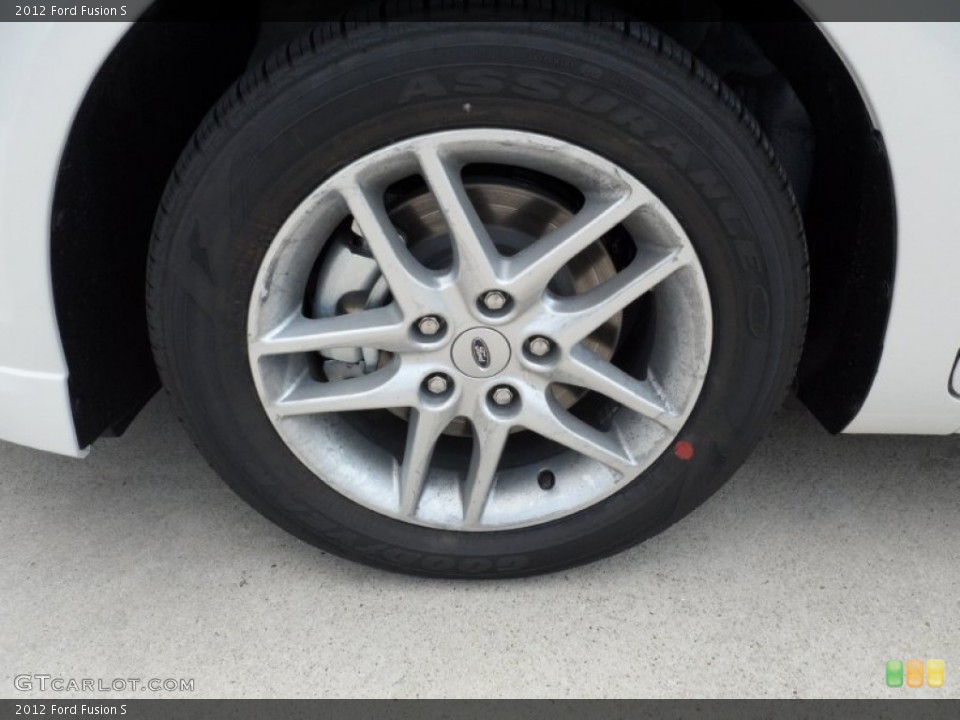 2012 Ford Fusion S Wheel and Tire Photo #52420071