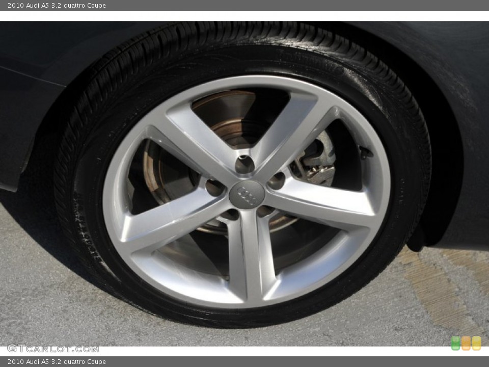 2010 Audi A5 3.2 quattro Coupe Wheel and Tire Photo #52420593
