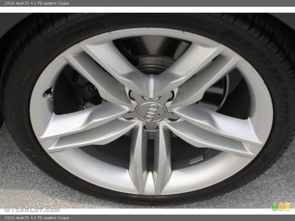 2010 Audi S5 4.2 FSI quattro Coupe Wheel and Tire Photo #52421124