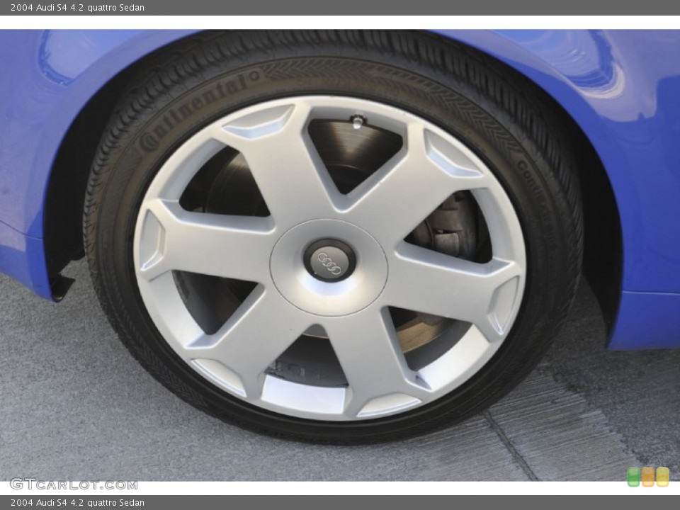 2004 Audi S4 4.2 quattro Sedan Wheel and Tire Photo #52421727