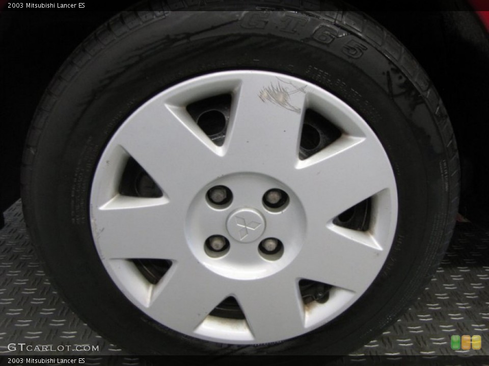 2003 Mitsubishi Lancer ES Wheel and Tire Photo #52427319