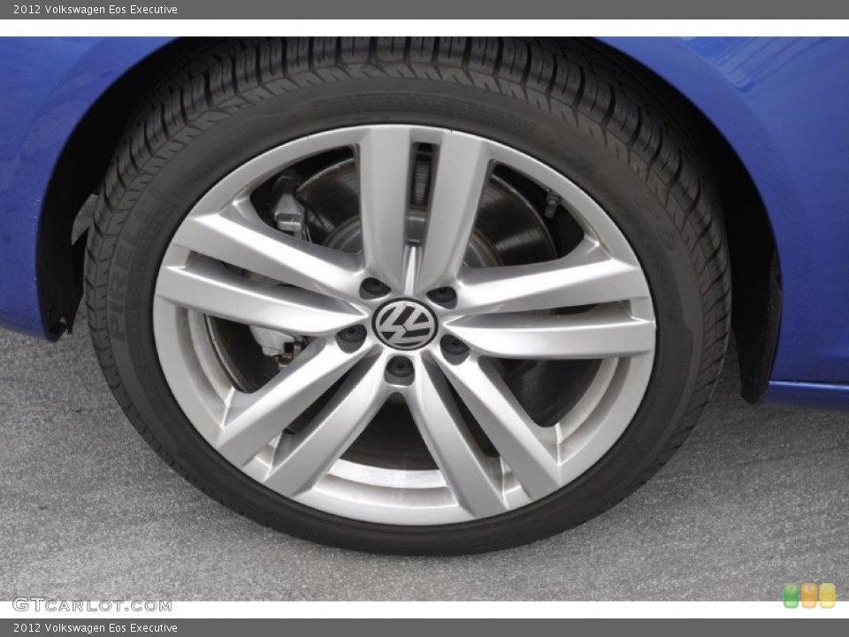 2012 Volkswagen Eos Executive Wheel and Tire Photo #52432934