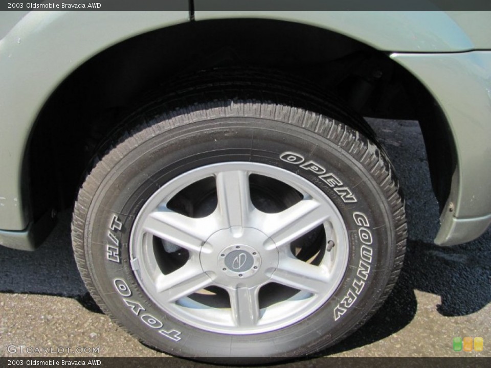 2003 Oldsmobile Bravada AWD Wheel and Tire Photo #52433240