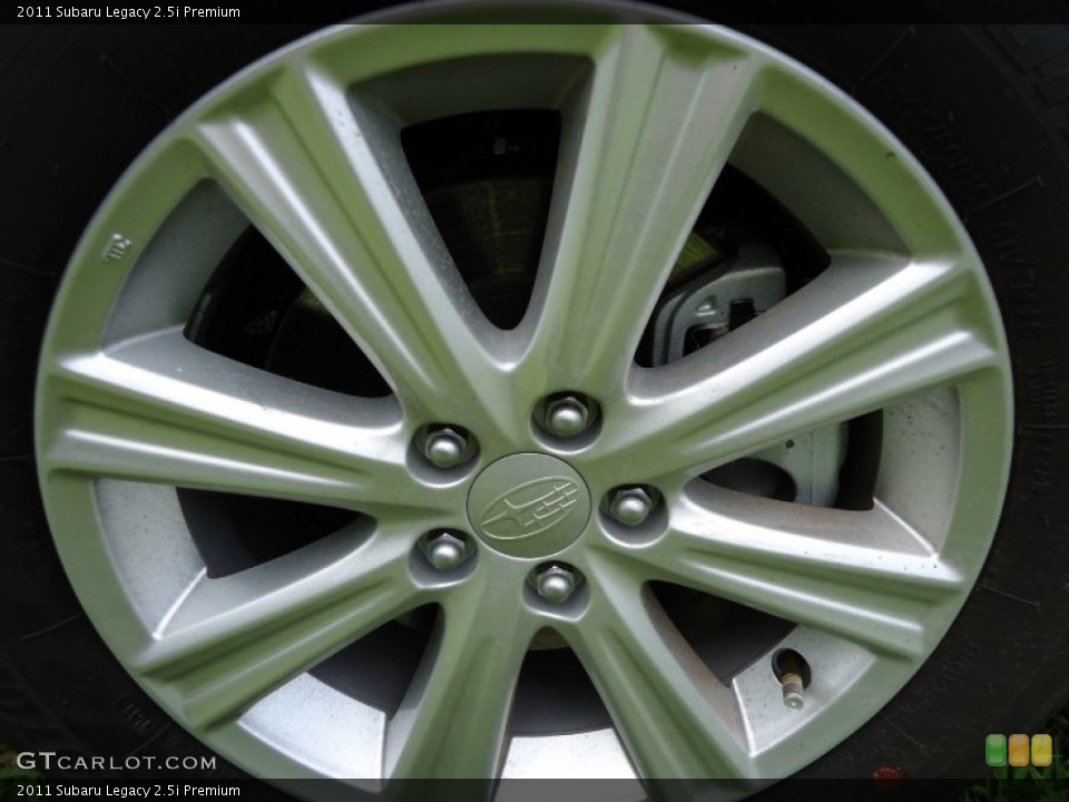 2011 Subaru Legacy 2.5i Premium Wheel and Tire Photo #52435778