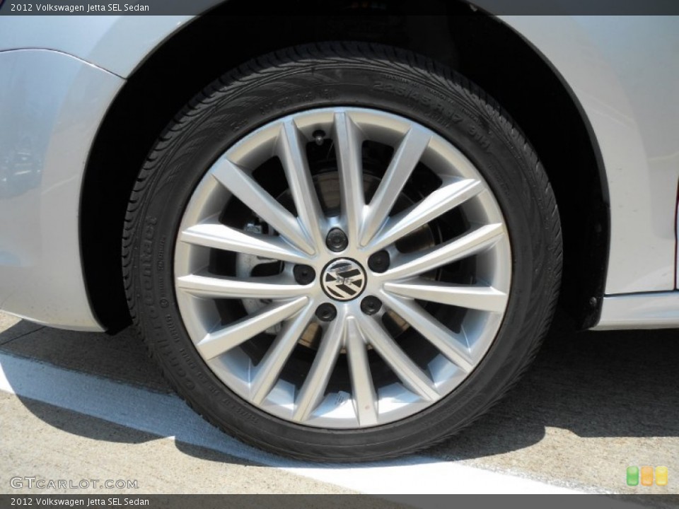 2012 Volkswagen Jetta SEL Sedan Wheel and Tire Photo #52436212