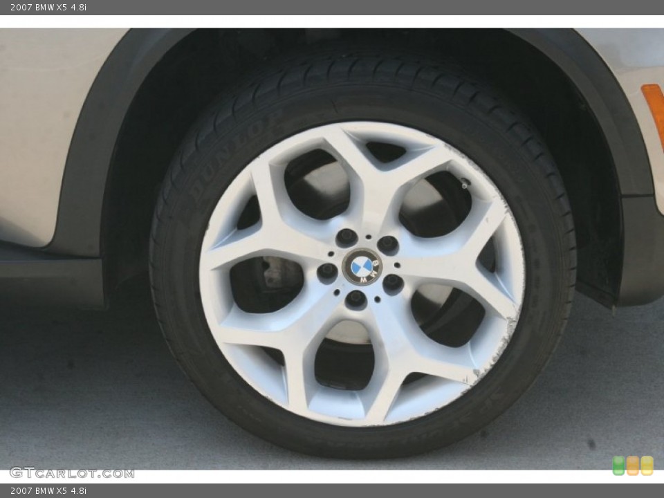 2007 BMW X5 4.8i Wheel and Tire Photo #52438885