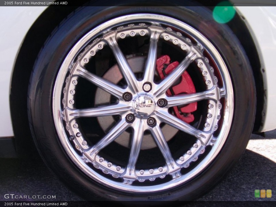 2005 Ford Five Hundred Custom Wheel and Tire Photo #52439155