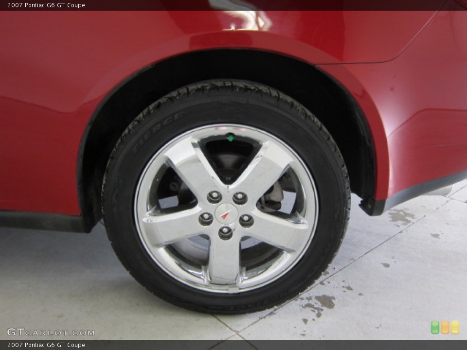 2007 Pontiac G6 GT Coupe Wheel and Tire Photo #52442707