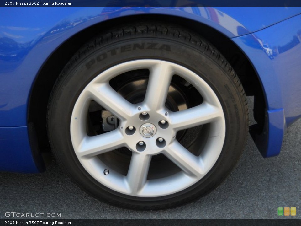 2005 Nissan 350Z Touring Roadster Wheel and Tire Photo #52445899