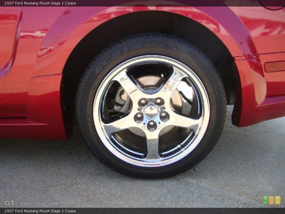 2007 Ford Mustang Roush Stage 1 Coupe Wheel and Tire Photo #52447798