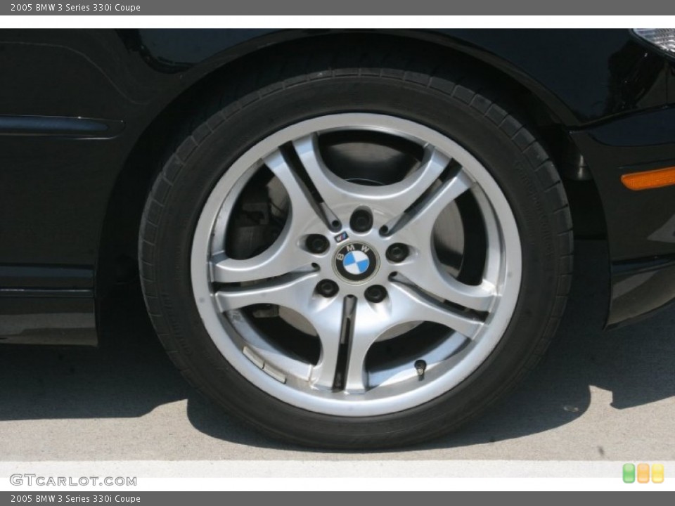 2005 BMW 3 Series 330i Coupe Wheel and Tire Photo #52449883