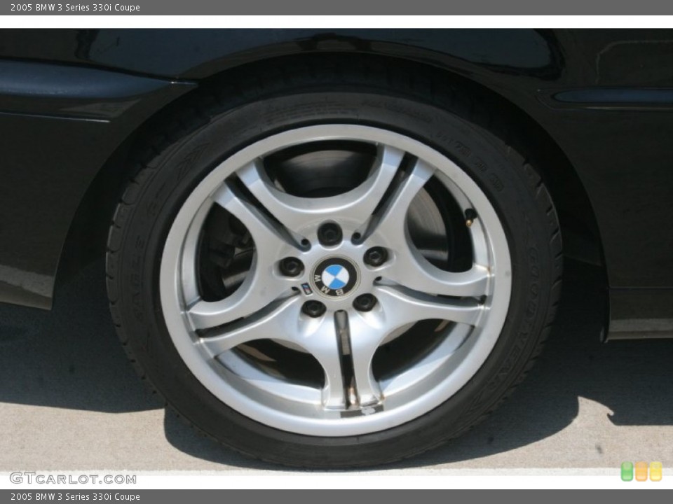 2005 BMW 3 Series 330i Coupe Wheel and Tire Photo #52449895