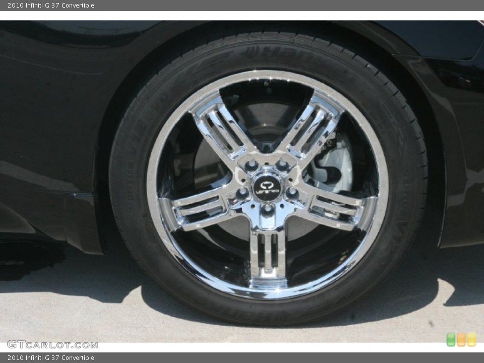 2010 Infiniti G Custom Wheel and Tire Photo #52452268