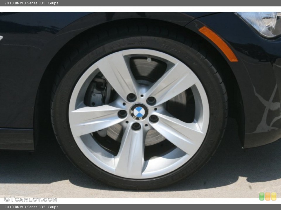 2010 BMW 3 Series 335i Coupe Wheel and Tire Photo #52452391
