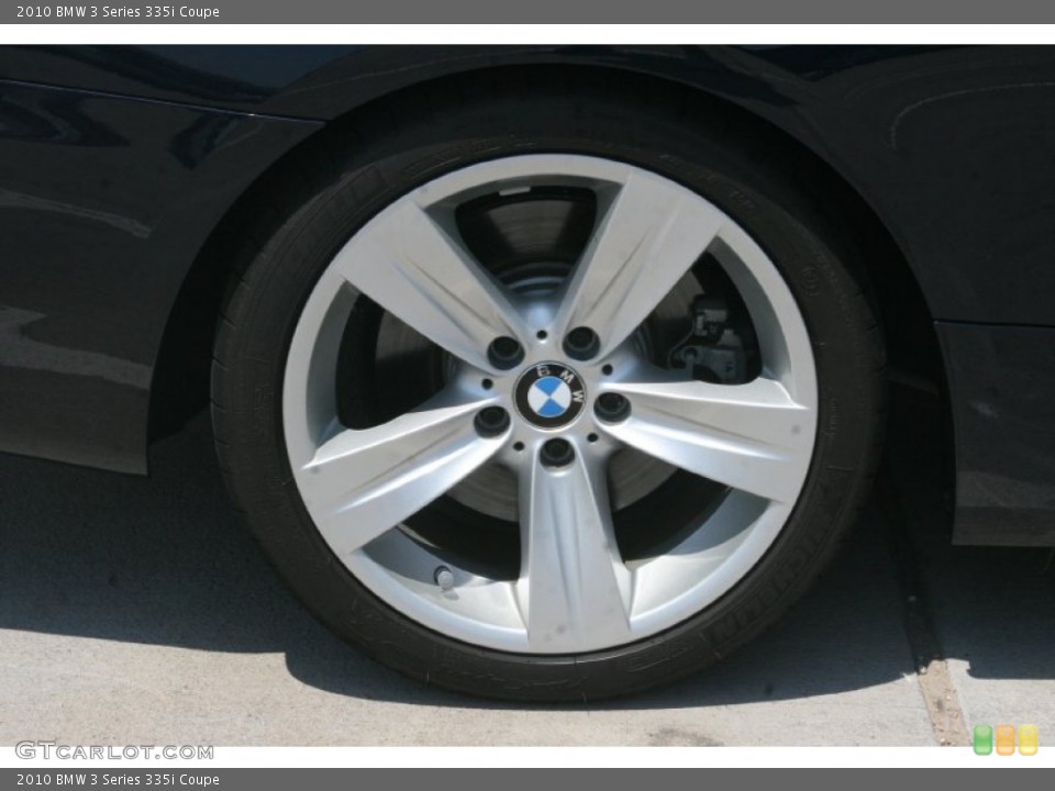 2010 BMW 3 Series 335i Coupe Wheel and Tire Photo #52452394
