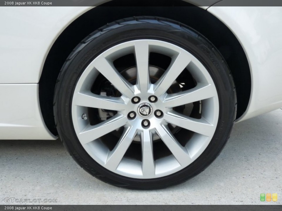 2008 Jaguar XK XK8 Coupe Wheel and Tire Photo #52454573