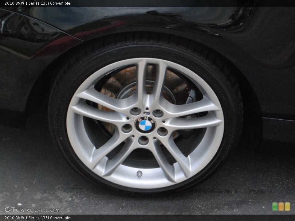2010 BMW 1 Series 135i Convertible Wheel and Tire Photo #52458044