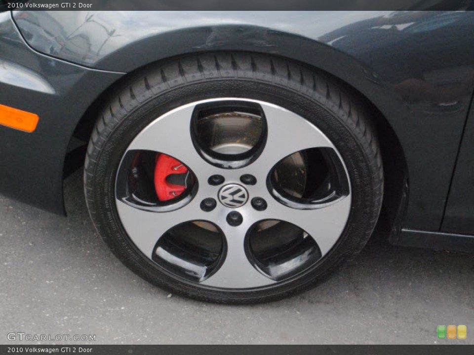 2010 Volkswagen GTI 2 Door Wheel and Tire Photo #52459751