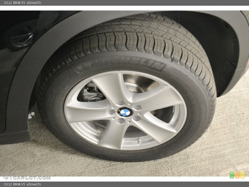 2012 BMW X5 xDrive35i Wheel and Tire Photo #52461077
