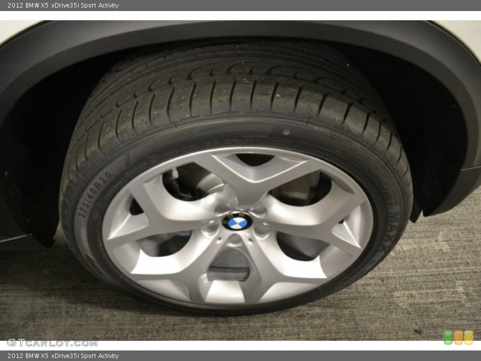 2012 BMW X5 xDrive35i Sport Activity Wheel and Tire Photo #52461167