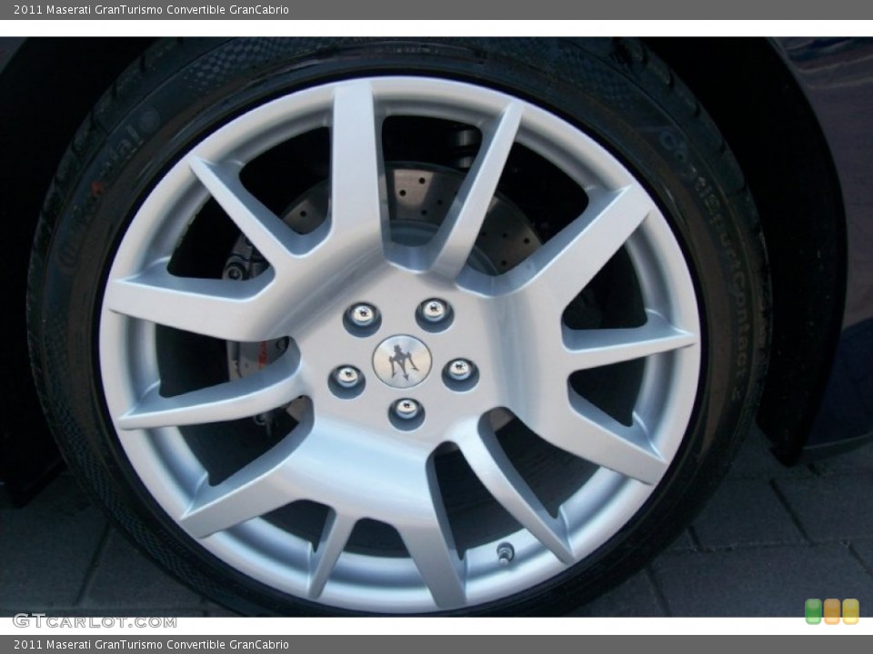 2011 Maserati GranTurismo Convertible GranCabrio Wheel and Tire Photo #52467851