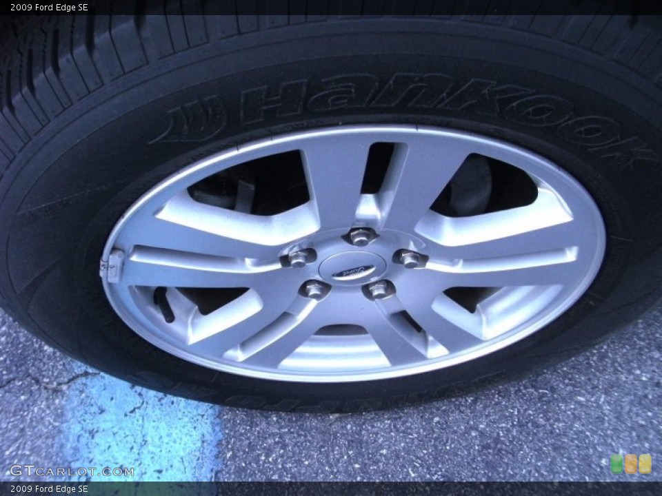2009 Ford Edge SE Wheel and Tire Photo #52484801