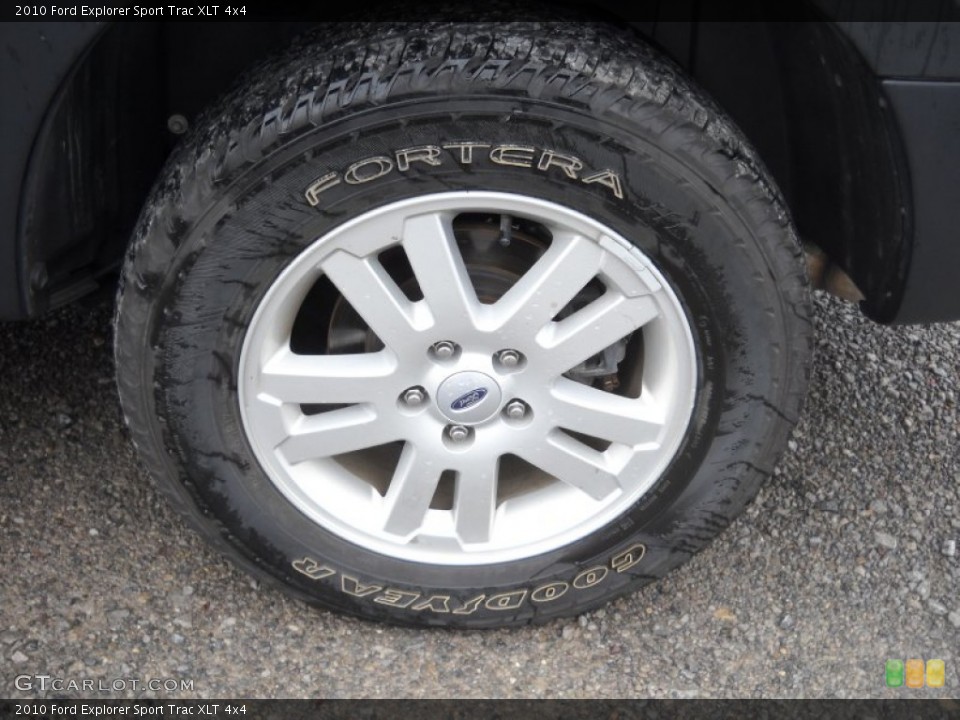 2010 Ford Explorer Sport Trac XLT 4x4 Wheel and Tire Photo #52496432