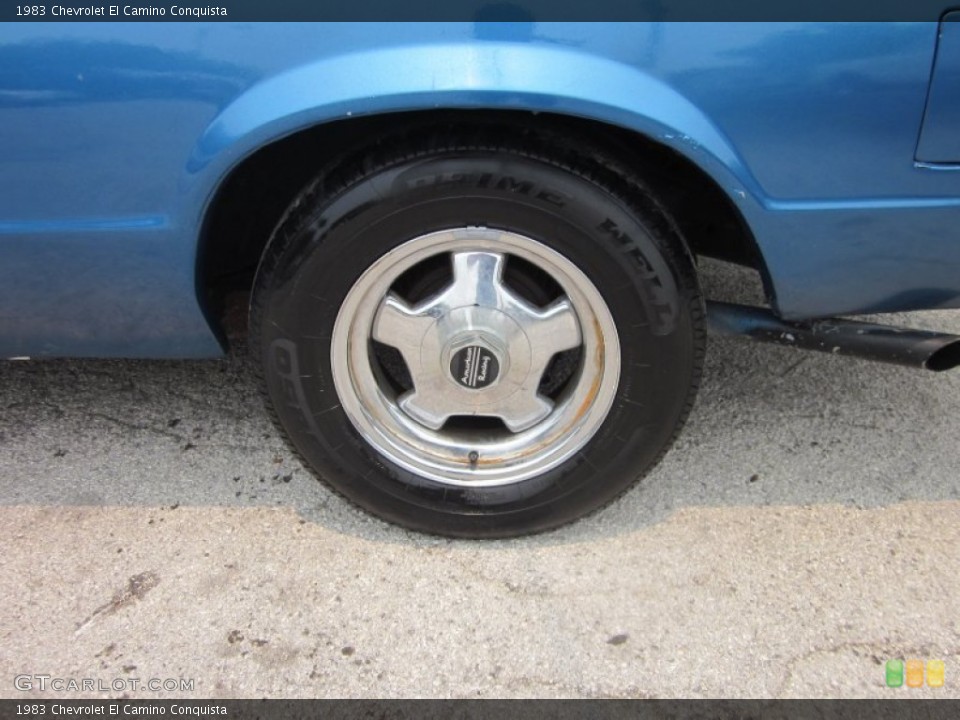 1983 Chevrolet El Camino Custom Wheel and Tire Photo #52509927