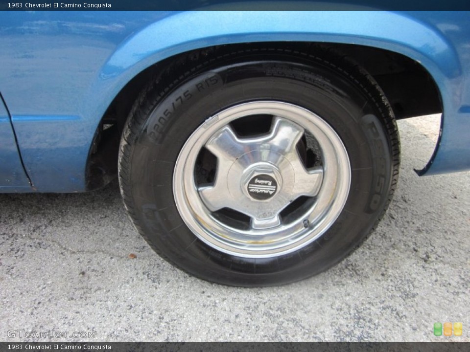 1983 Chevrolet El Camino Custom Wheel and Tire Photo #52509966