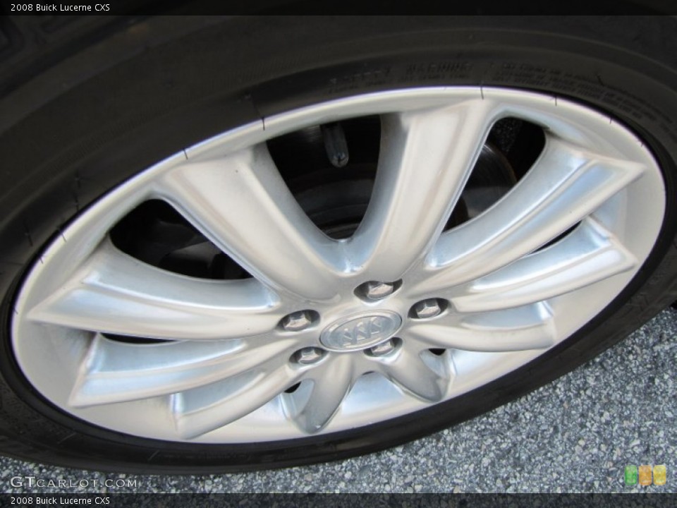 2008 Buick Lucerne CXS Wheel and Tire Photo #52511769