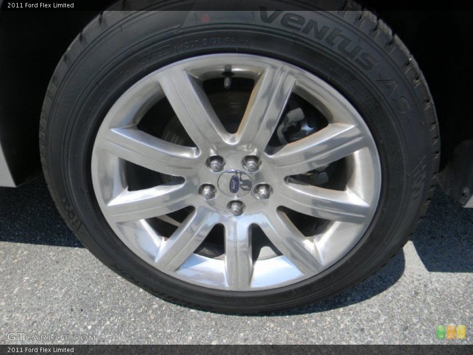2011 Ford Flex Limited Wheel and Tire Photo #52516380
