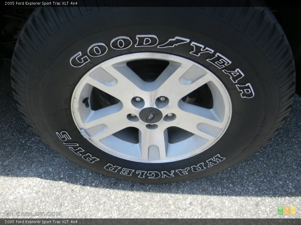 2005 Ford Explorer Sport Trac XLT 4x4 Wheel and Tire Photo #52517136