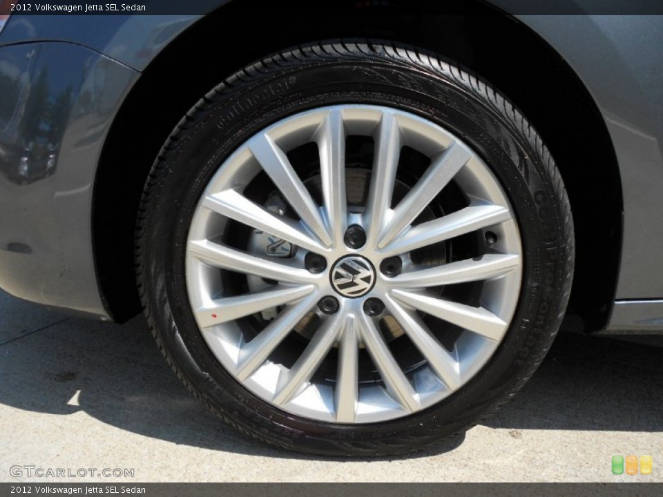 2012 Volkswagen Jetta SEL Sedan Wheel and Tire Photo #52519248