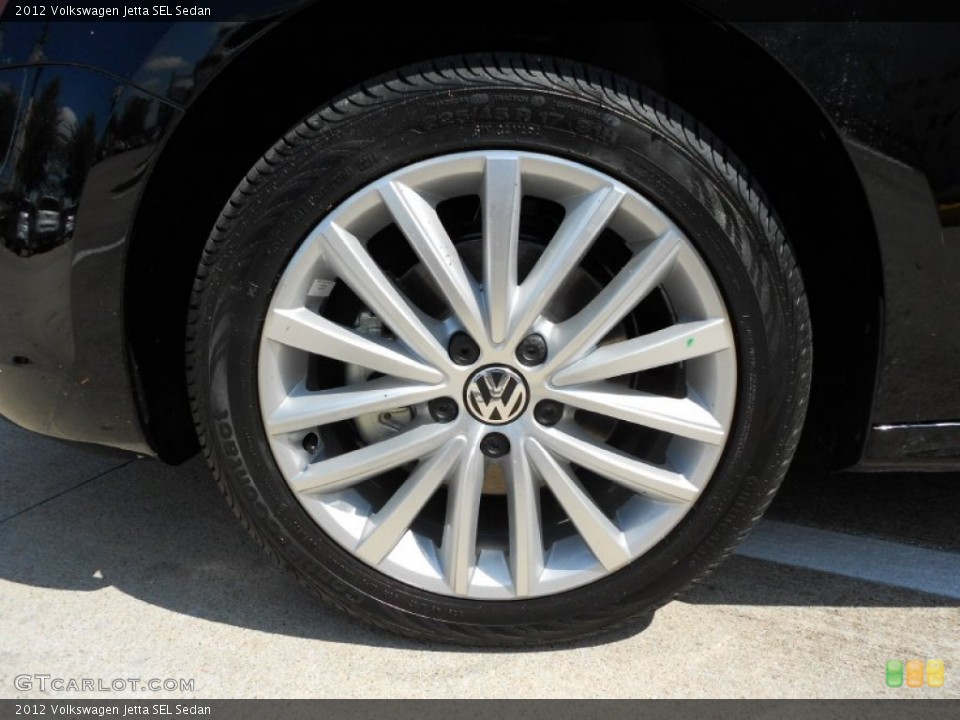 2012 Volkswagen Jetta SEL Sedan Wheel and Tire Photo #52519977