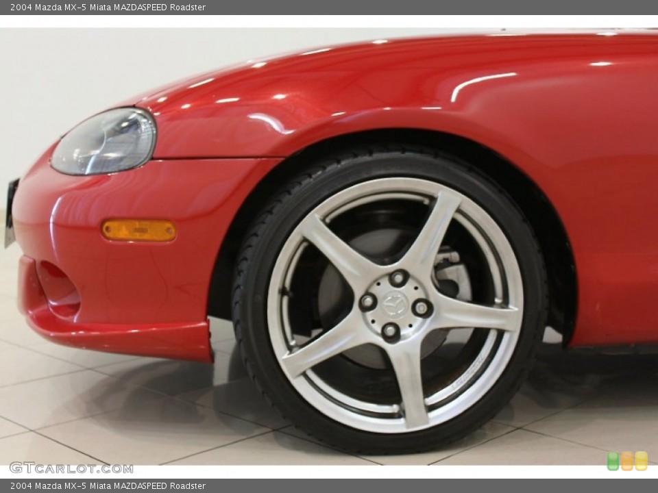 2004 Mazda MX-5 Miata MAZDASPEED Roadster Wheel and Tire Photo #52522839