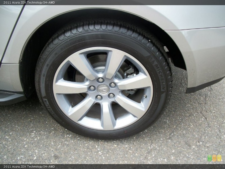 2011 Acura ZDX Technology SH-AWD Wheel and Tire Photo #52529358