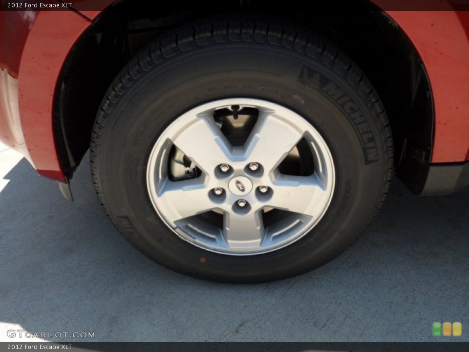 2012 Ford Escape XLT Wheel and Tire Photo #52530159