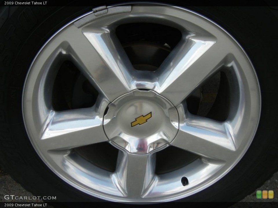 2009 Chevrolet Tahoe LT Wheel and Tire Photo #52530366