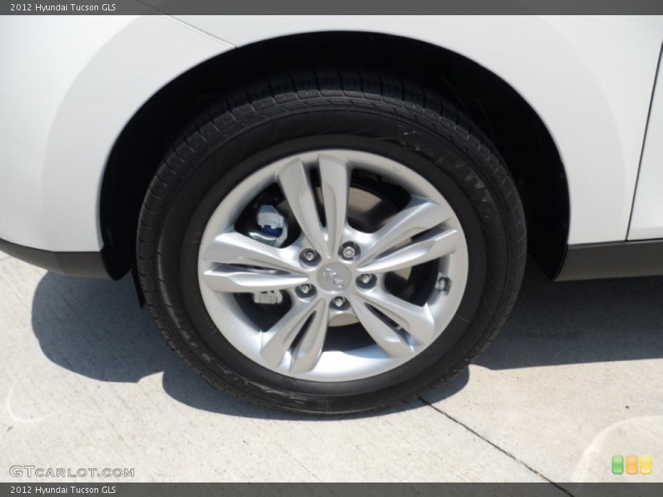 2012 Hyundai Tucson GLS Wheel and Tire Photo #52531749